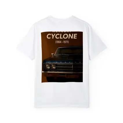 Mercury Cyclone Muscle Car Brown Background