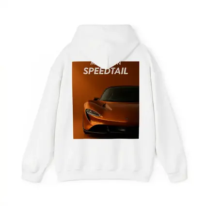 McLaren Speedtail Supercar Orange Studio