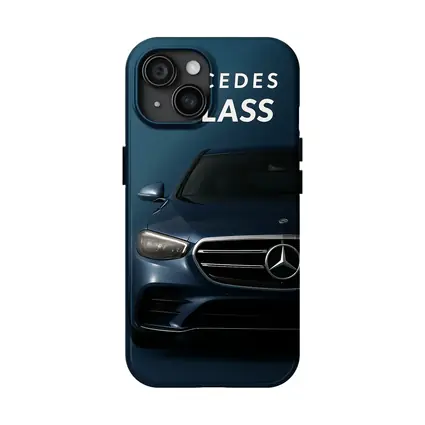 Mercedes S-Class Front View Dark Blue