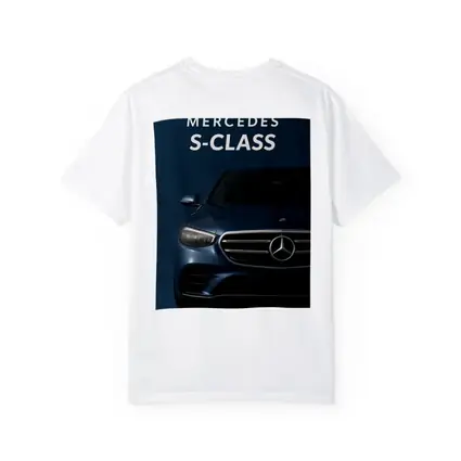 Mercedes S-Class Front View Dark Blue