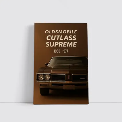 Oldsmobile Cutlass Supreme Classic Muscle Car