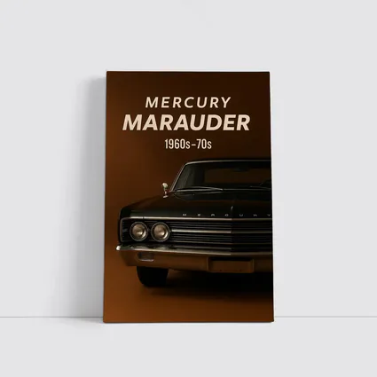 Mercury Marauder Classic Muscle Car Brown