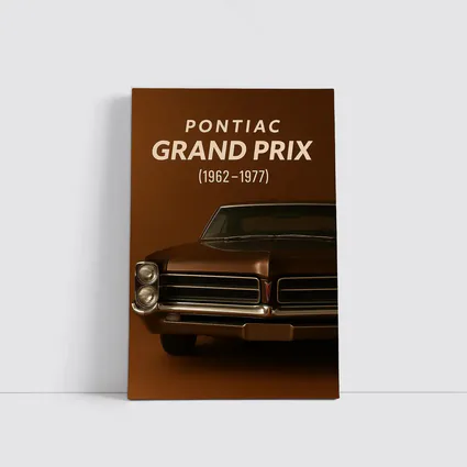 Pontiac Grand Prix Classic Muscle Car Brown