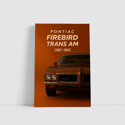 Pontiac Firebird Trans Am Classic Muscle Car