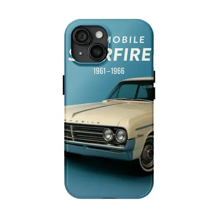 Oldsmobile Starfire Classic Car Blue Background