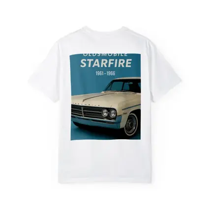 Oldsmobile Starfire Classic Car Blue Background