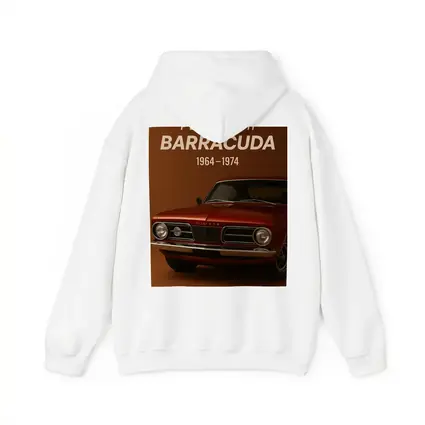 Plymouth Barracuda Classic Muscle Car Brown Background
