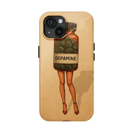 Dopamine Cannabis Jar With Legs Retro