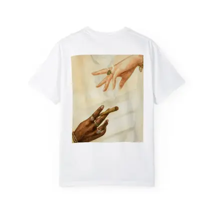 Two Hands Smoking Joint Watercolor Art