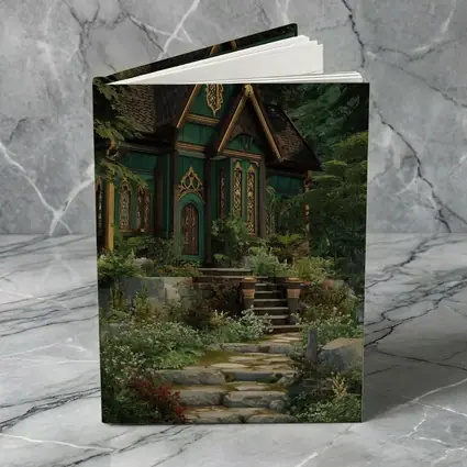 Green Gothic Cottage Deep Enchanted Forest