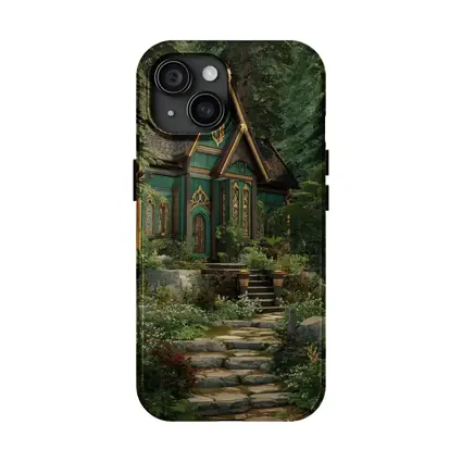 Green Gothic Cottage Deep Enchanted Forest