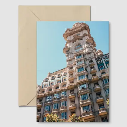 Palacio Barolo Buenos Aires Blue Sky