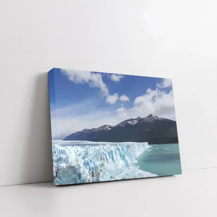 Perito Moreno Glacier Patagonia Mountains Blue Sky
