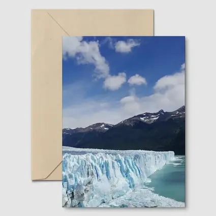 Perito Moreno Glacier Patagonia Mountains Blue Sky