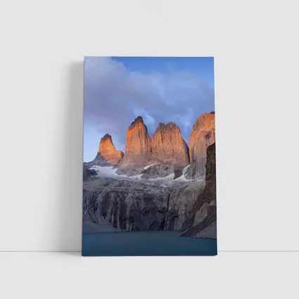 Torres del Paine Towers Sunrise Chile Mountains