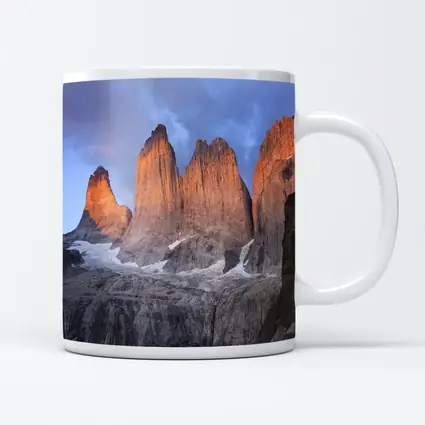 Torres del Paine Towers Sunrise Chile Mountains