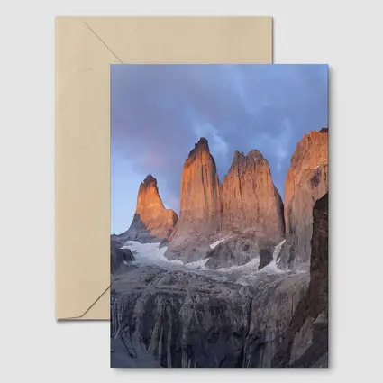 Torres del Paine Towers Sunrise Chile Mountains