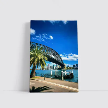 Sydney Harbour Bridge Blue Sky Australia
