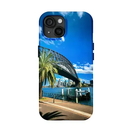 Sydney Harbour Bridge Blue Sky Australia