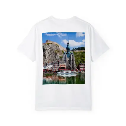 Dinant Belgium Church River Cliff View