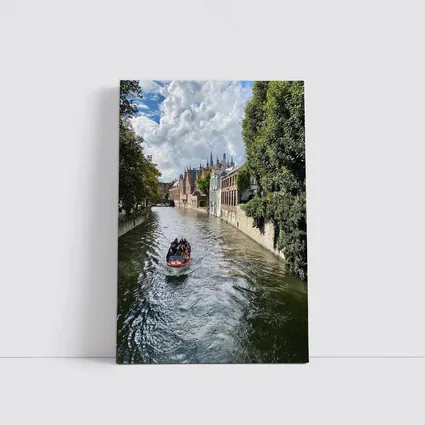 Bruges Canal Boat Tour Medieval City