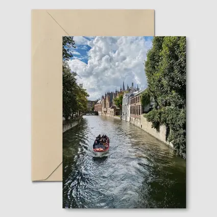Bruges Canal Boat Tour Medieval City