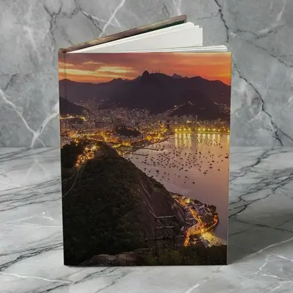 Rio de Janeiro City Lights Sunset View