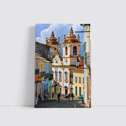 Pelourinho Historic District Salvador Brazil Street