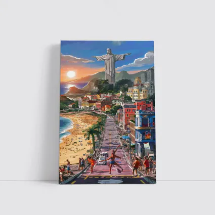 Christ the Redeemer Rio de Janeiro City Art