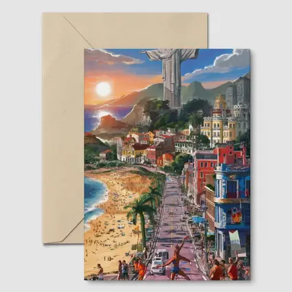 Christ the Redeemer Rio de Janeiro City Art