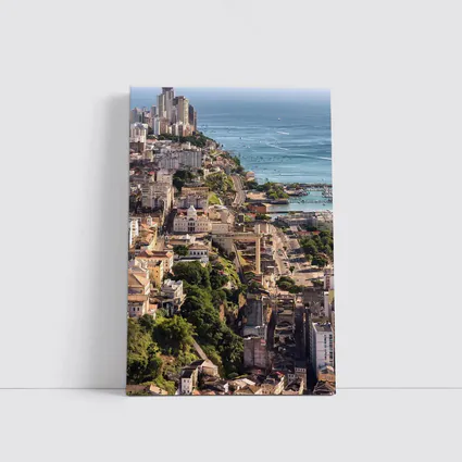 Salvador Bahia Aerial Coastal City View