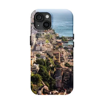 Salvador Bahia Aerial Coastal City View