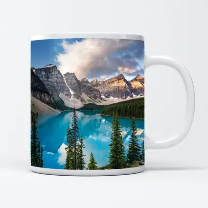 Moraine Lake Turquoise Water Rocky Mountains