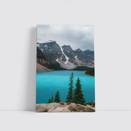 Moraine Lake Turquoise Water Rocky Mountains