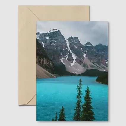 Moraine Lake Turquoise Water Rocky Mountains