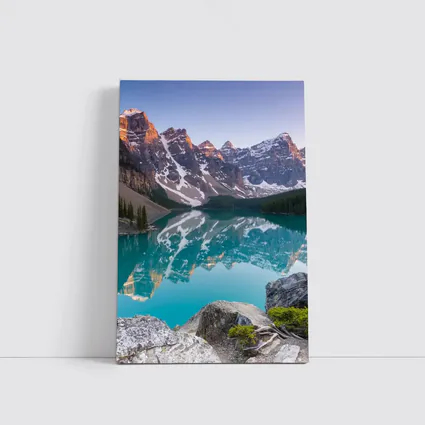 Moraine Lake Turquoise Water Rocky Mountains