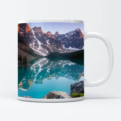 Moraine Lake Turquoise Water Rocky Mountains