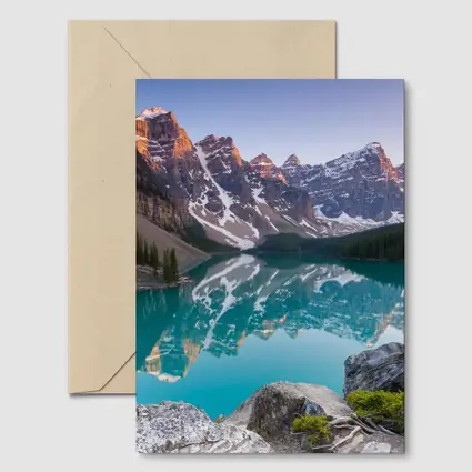Moraine Lake Turquoise Water Rocky Mountains
