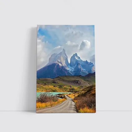 Torres del Paine Peaks Road Patagonia Chile