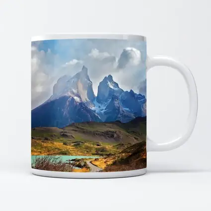Torres del Paine Peaks Road Patagonia Chile