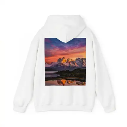 Torres del Paine Sunset Mountain Lake Reflection
