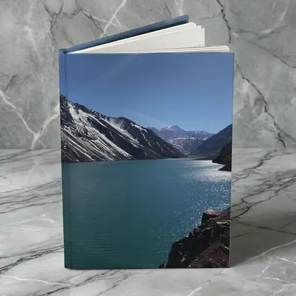 Turquoise Mountain Lake Clear Blue Sky