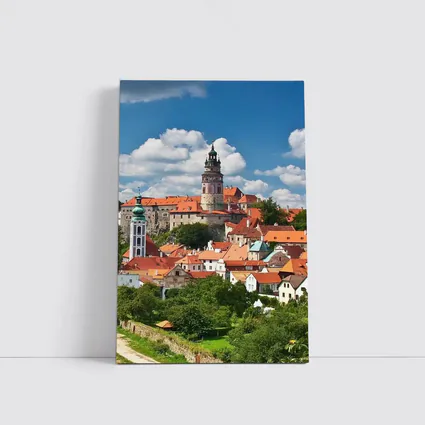 Cesky Krumlov Castle Tower Old Town