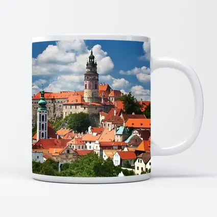 Cesky Krumlov Castle Tower Old Town