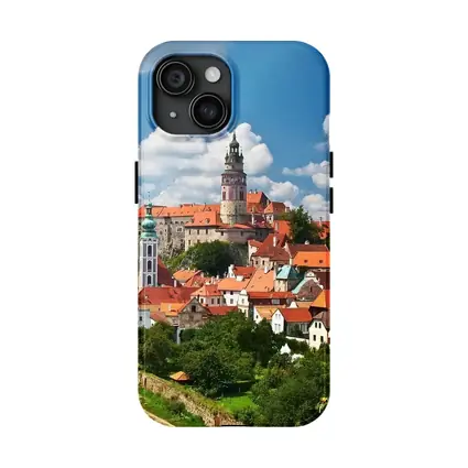 Cesky Krumlov Castle Tower Old Town
