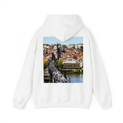 Charles Bridge Prague Old Town Aerial View
