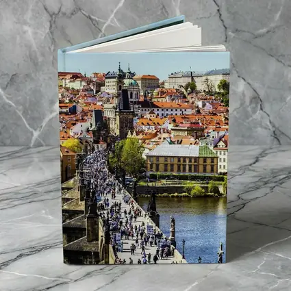 Charles Bridge Prague Old Town Aerial View