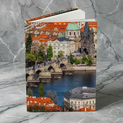 Prague Charles Bridge Vltava River Old Town