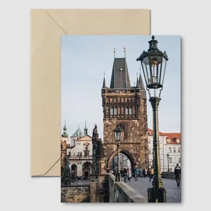 Charles Bridge Tower Prague Old City