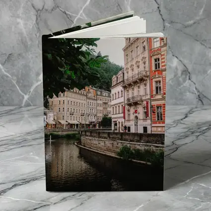 Karlovy Vary River Canal Historic Buildings